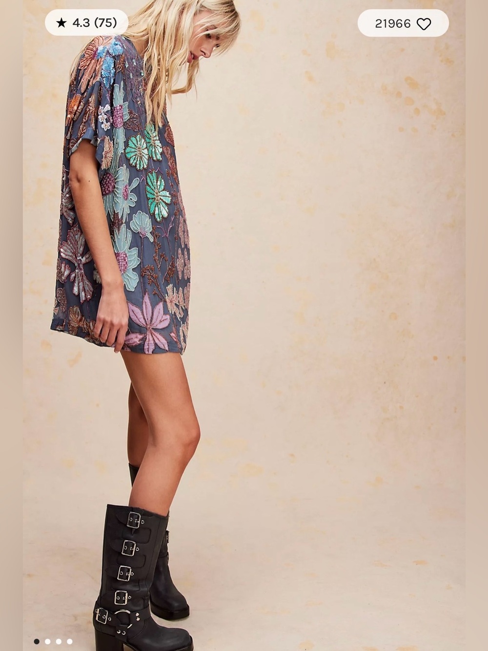 Free People Jewel Mini Dress